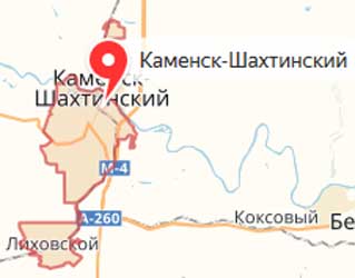 Карта: Каменск-Шахтинский