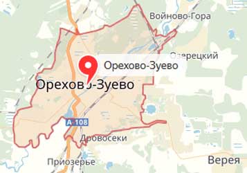 Карта: Орехово-Зуево
