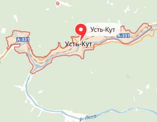 Карта: Усть-Кут